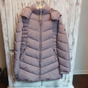 Women's Purple Puffer Jacket